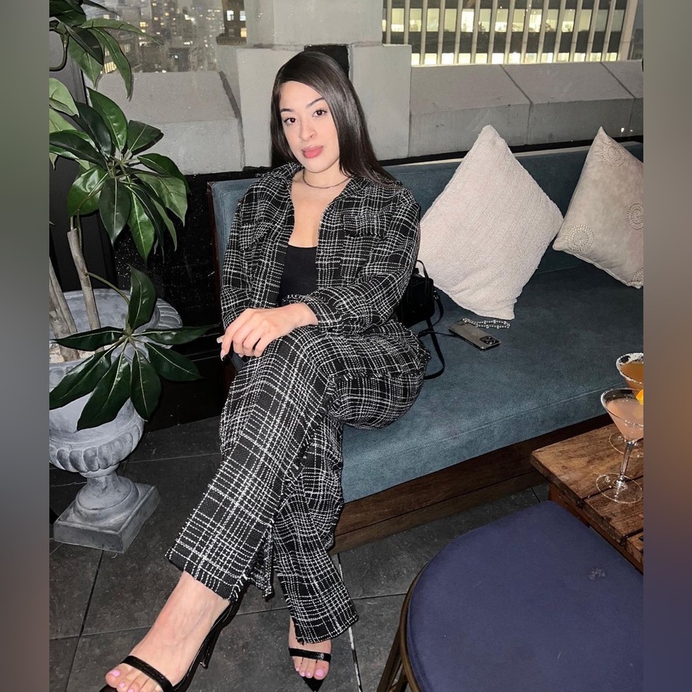 Co-odd jacket and pants set